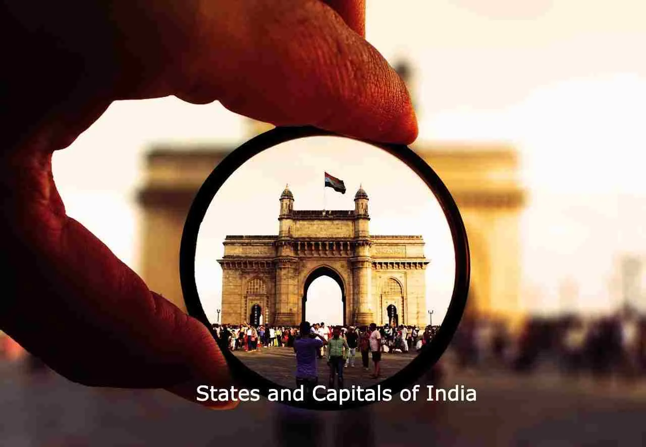 States and Capitals of India